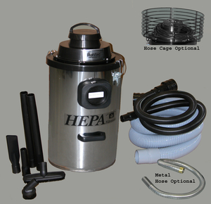 1102D Stainless Steel One Motor ROVAC® Chimney and Dryer Vent vacuum